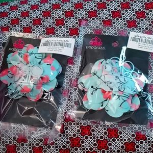 Springtime Eden Green Hair Clips